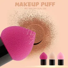Горячая Распродажа, 3 цвета, новинка, косметическая пудра, пуховка, гладкая, Женская основа для макияжа, губка, инструменты для макияжа