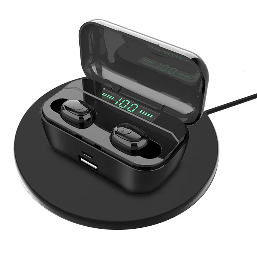 

IPX7 Waterproof Bluetooth earphone 8D Stereo Wireless Headset With 3500mAh Power Bank G6s TWS 5.0 Bluetooth Earbuds Head phones