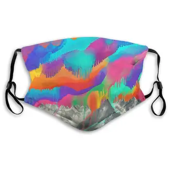 

Fillter Cloth for Women Tour of Mont Blanc Reusable Windproof Cloth Dustproof Ear Loops for Woodworking Double Protection