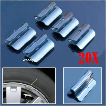 

Wooeight 20x 5g Iron Hook Wheel Balance Block Metal Clip Car Tyre Tire Wheel Rim Adhesive Balance Weights Block Diagnostic-Tool