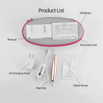 

Beauty Tattoo Gun With One Body Machine Tattoo Embroider Tattoo US Plug Maquillaje Machine Permanent Makeup Eyebrow Lip Pen