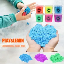 Цветная глина для моделирования/слайм детские игрушки Diy Мягкий красочный не липкий песок грязи набор играть и узнать Обучающие игрушки Детский подарок воображение
