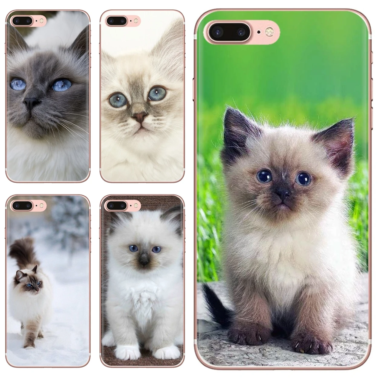 Мягкий ТПУ чехол с S-eyes-pet-ragdoll для Huawei P30 P40 P20 P7 P8 P9 P10 Lite Plus Pro 2015 2016 2017 Mini | Мобильные