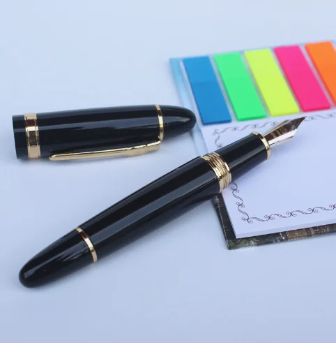 JINHAO 159 18KGP 0,7 мм СРЕДНИЙ перо с широким основанием авторучка офисная авторучка с коробкой