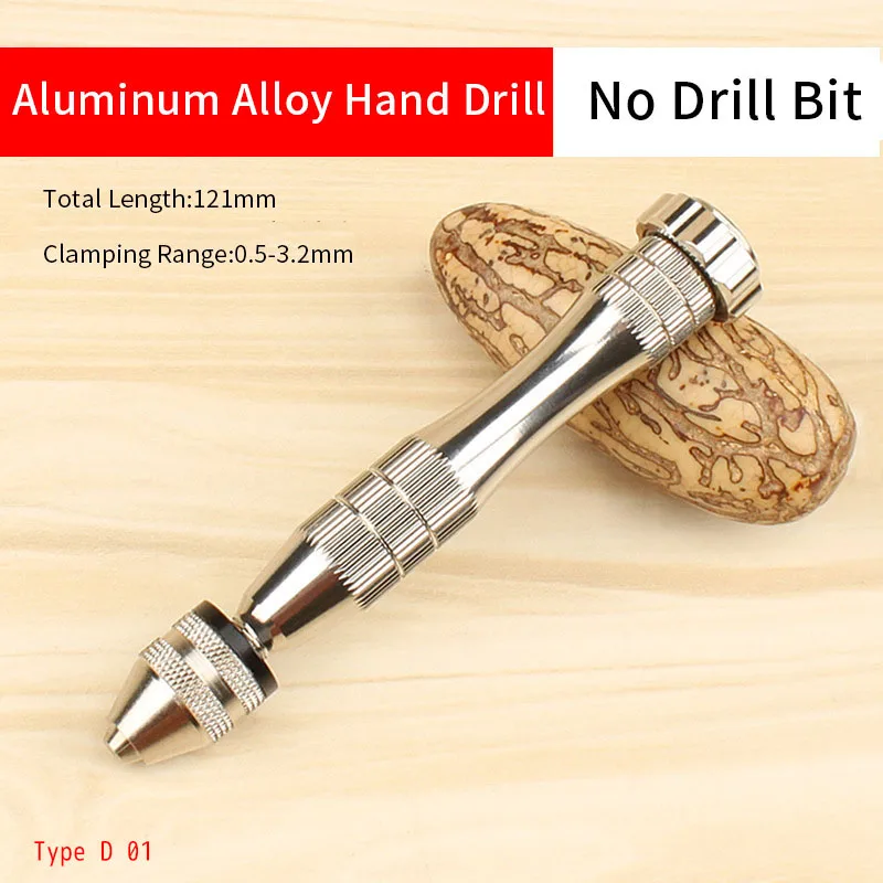 Adamant Alloy Hand Drill - Manual Precision Drill For Crafts & Jewelry Making