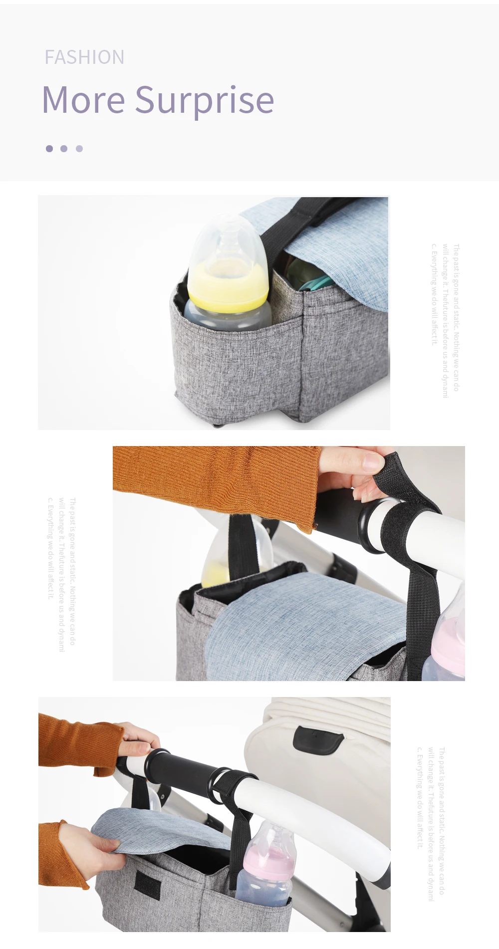 Коляски Детская Сумка-тележка со съемной сумочкой многофункциональная Детская Коляска Пеленки сумки аксессуары для коляски