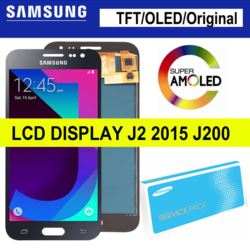 

TFT/OLED 5.0" LCD Display for Samsung Galaxy J2 2015 J200 J200F J200H J200Y Touch Screen Digitizer Assembly Repair Parts