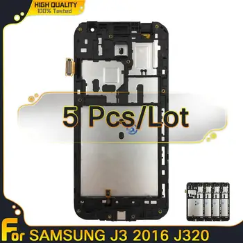 

5 pcs LCD Display For Samsung Galaxy J3 2016 J320 J320F Touch Screen Digitizer Assembly For Samsung J320 J320FN J320H LCD