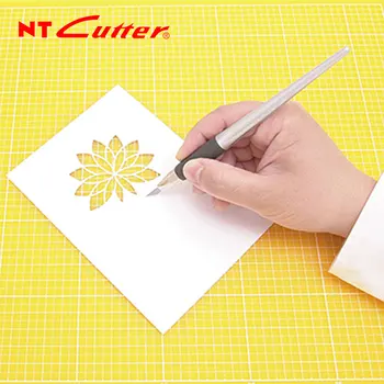 

Imported from Japan NT CUTTER metal large size pen knife D-500GP engraving knife send 30 degrees 45 degrees blade