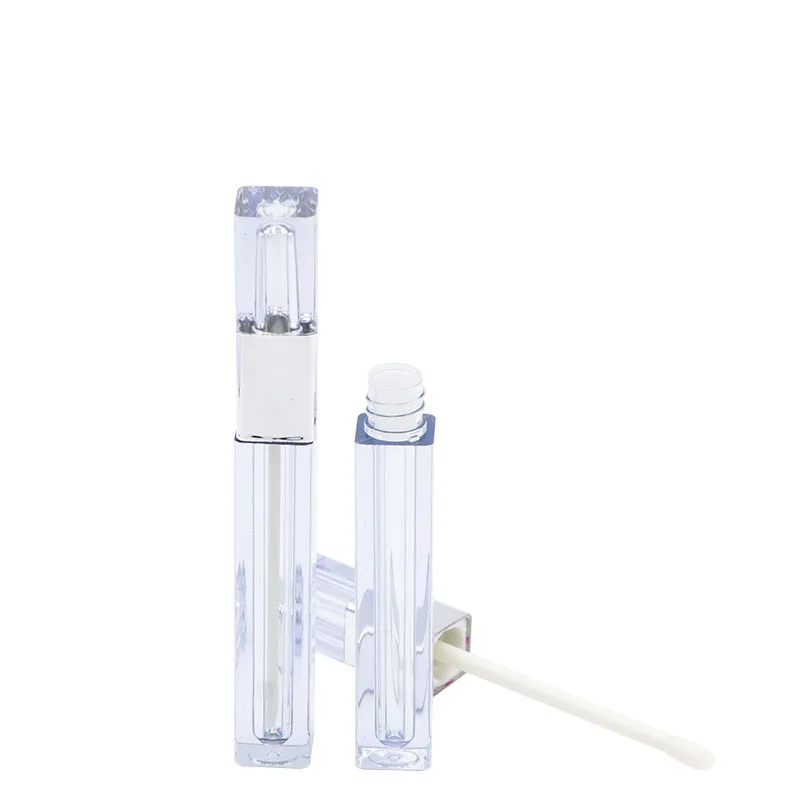 

Clear lipgloss tube 3ML 3.5ML 5ML Empty Lip gloss 10 Pieces Packaging Containers