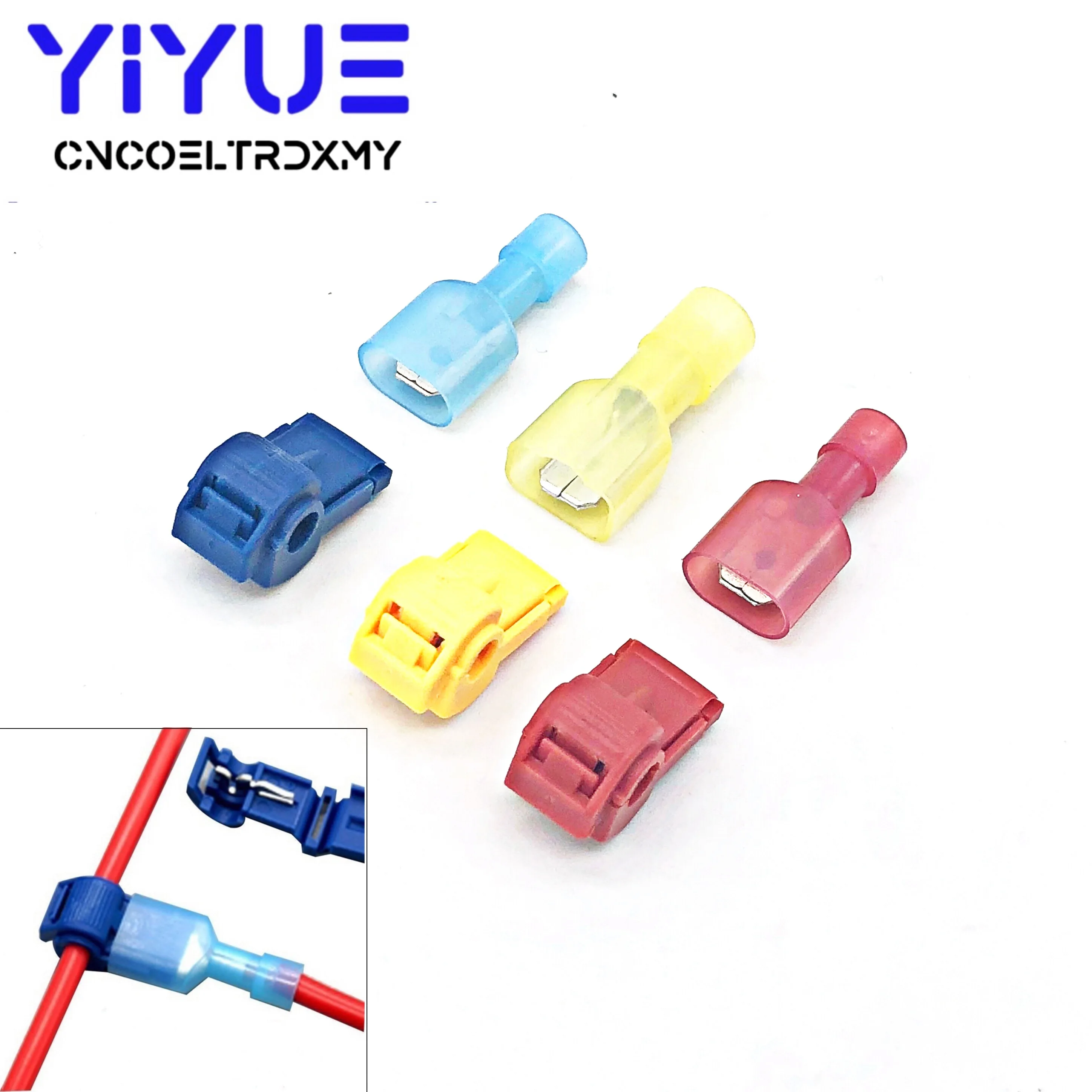 180pcs//lots Scotch Lock Quick Splice Wire Connectors Terminals Crimp 22-10AWG