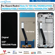 Ensemble écran tactile lcd, pour Xiaomi Redmi Note 9 10X, Original=