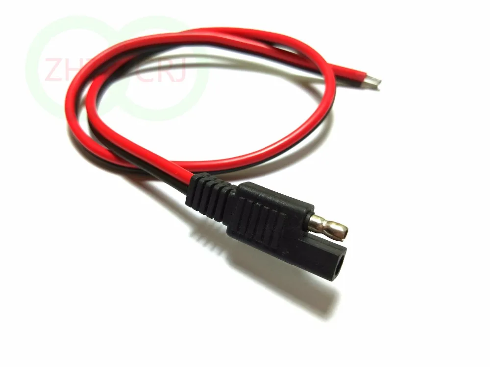 10 шт. SAE 2 полюса плоский штекер нагрузки боковой разъем 14AWG 50 см кабель