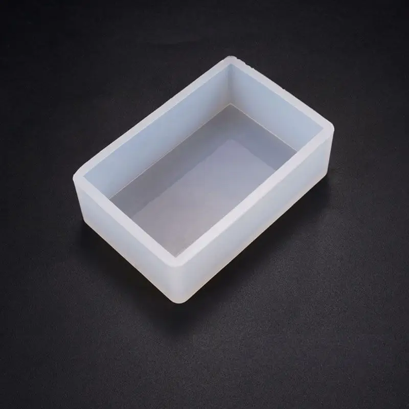 Handmade Large Rectangular Epoxy Resin Mold Silicone Mould Jewelry Making Tools