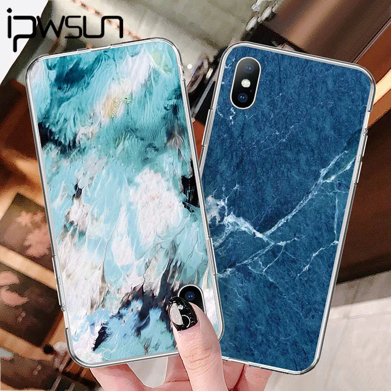 IPWSOO мраморный чехол для телефона iPhone 11 Pro Max X XS XR Xs Ультратонкий Мягкий ТПУ s Чехол 5