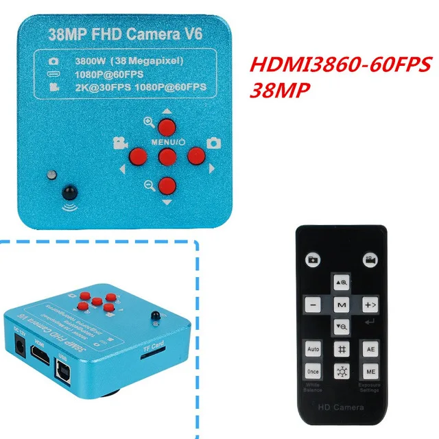 3.5X 180X Simul focal Тринокулярный Стерео микроскоп 1080P 38MP VGA HDMI камера для телефона PCB