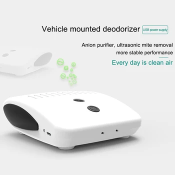 

Car Air Purifier Fresh Air USB Charging Portable Anti-slip Remove Odor for Vehicle NJ88