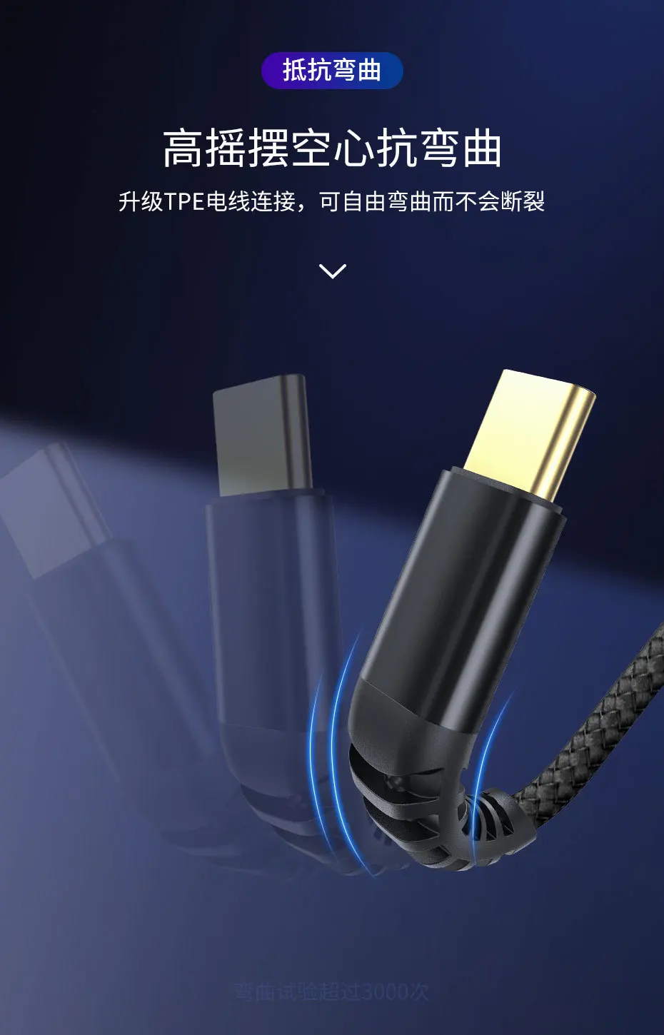 USB 2,0 QC3.0 60W C to C кабель для передачи данных типа C с двумя головками type c PD кабель для быстрой зарядки