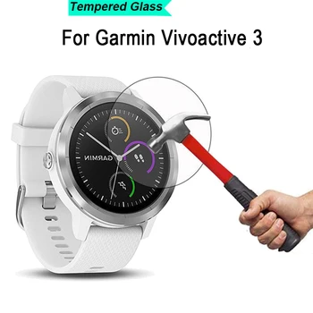 

Tempered Glass for Garmin Vivoactive3 watchband Premium Smartwatch Screen Protector Film For Garmin Vivoactive 3 Accessories