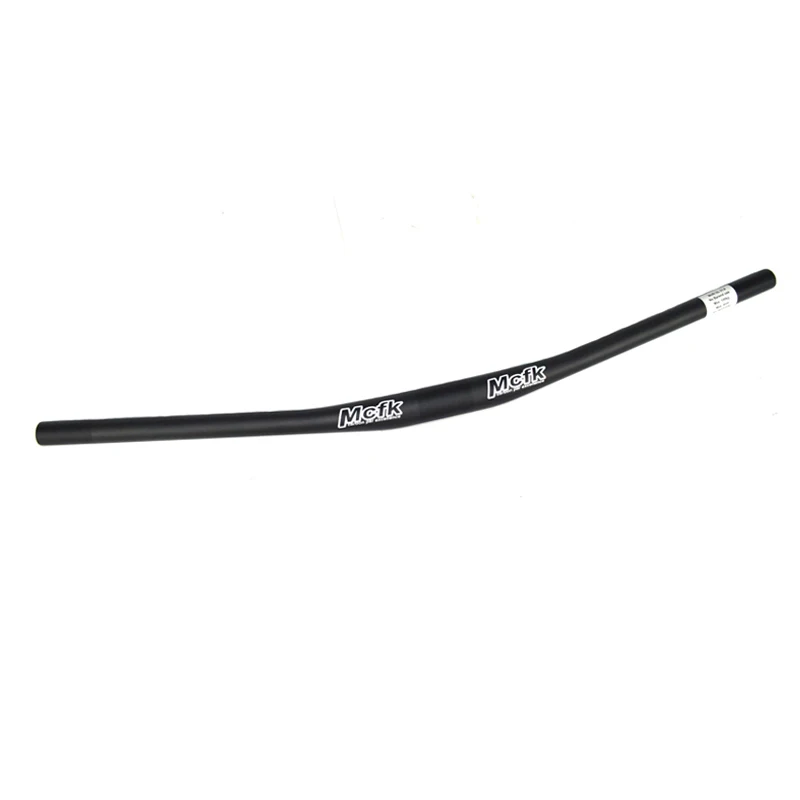 MCFK Carbon MTB Bicycle Handlebar, Mountain Bike Bars, Cycling Parts, 9 Degree, 31.8mm, 5mm, Rise 4 Upsweep, Matte, 660, 750mm