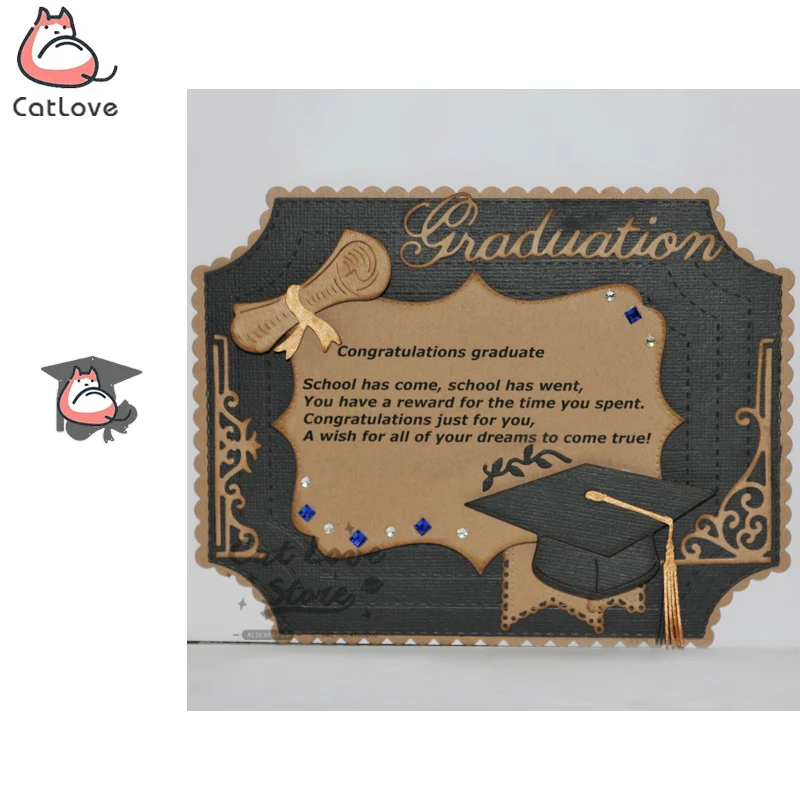 Troqueles De Corte Temáticos De Graduación Para Hacer