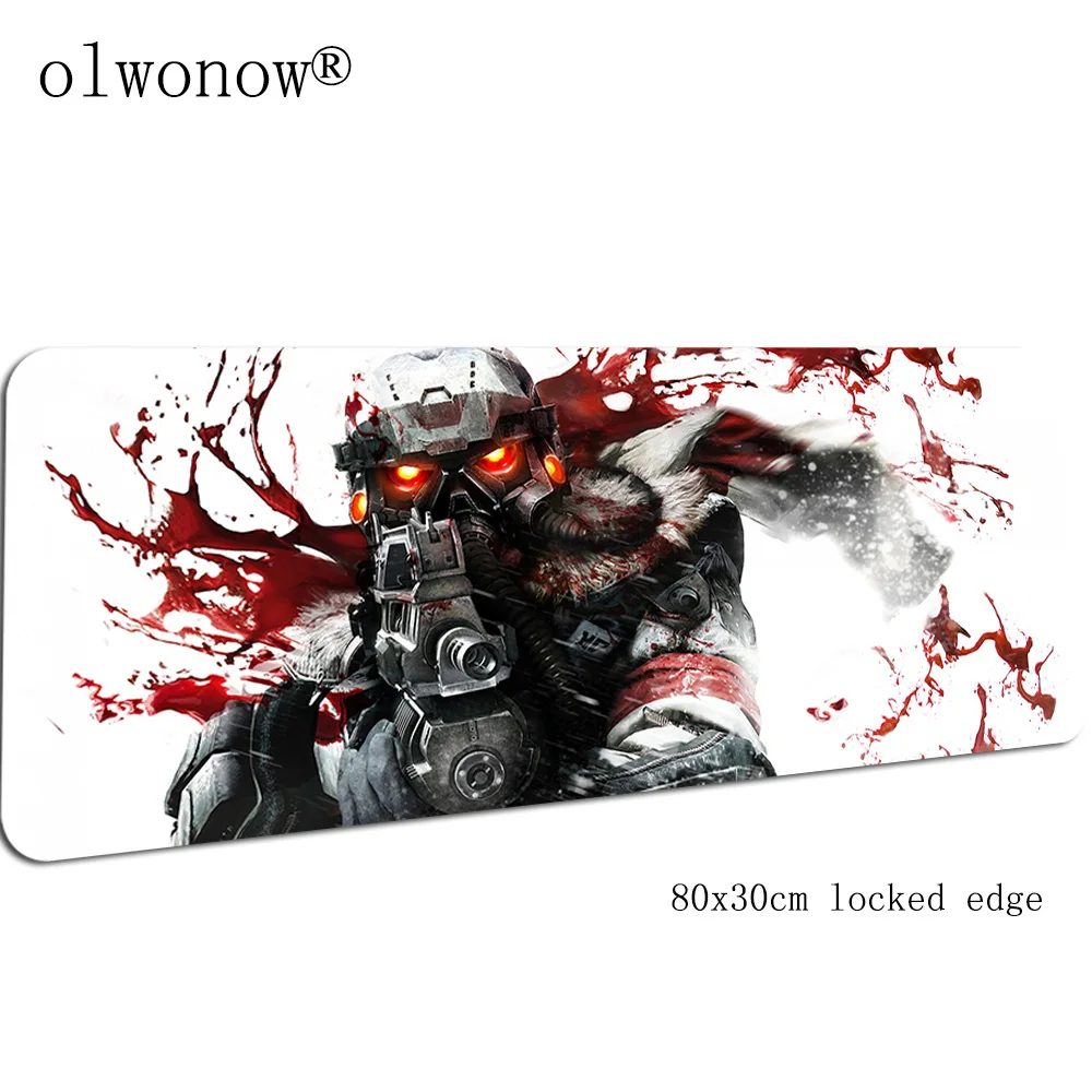 Killzone коврик для мыши для геймера, популярный игровой коврик для мыши 800x300x3 мм, Домашний ноутбук, аксессуары для ПК, эргономичный коврик для мыши