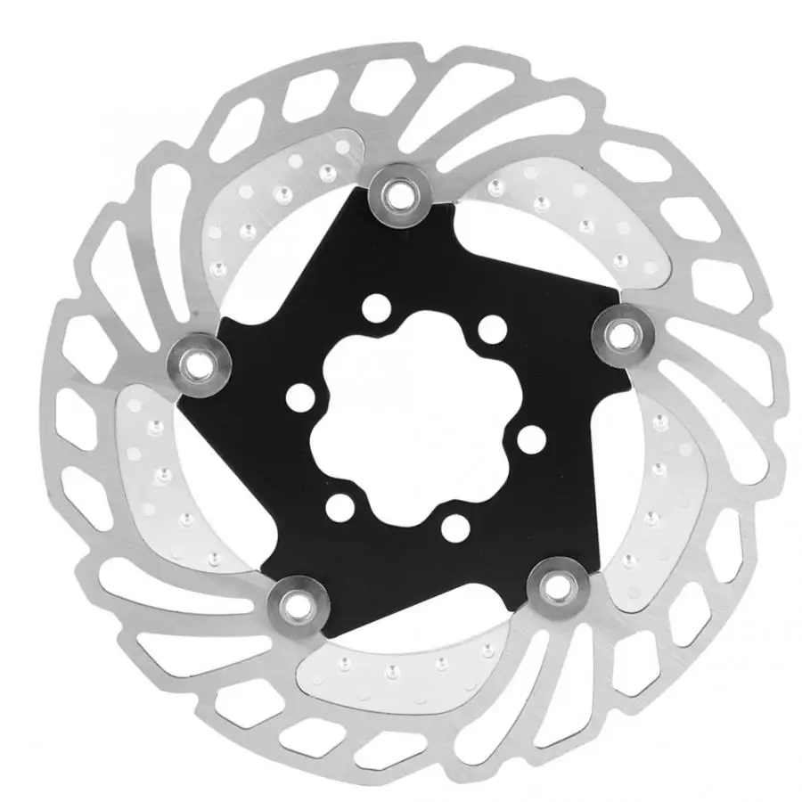 MTB из нержавеющей стали велосипед дисковый тормоз охлаждающий плавающий ротор