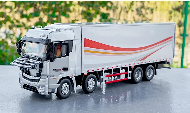 1:36 литьевая модель для Foton Daimler Auman 8X4 грузовик сплав игрушка подарки трактор