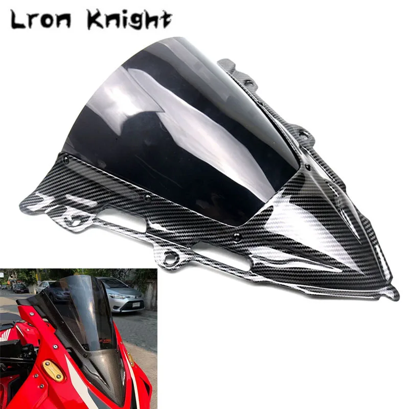 2020 для HONDA CBR650R CBR 650R CBR-650R 2018 2019 ветрозащитный экран мотоцикла из углеродного