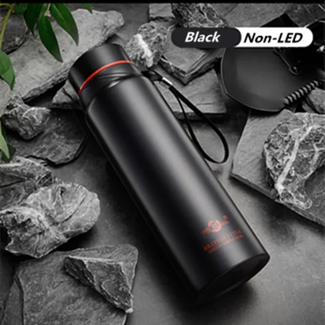 420-1500ml Large Capacity Vacuum LED Smart Temperature Digital Display Thermal Flask Thermos for Tea Water Bottle Keep Cold/Warm 6