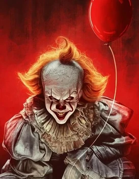 

Cartoon clown diamond painting