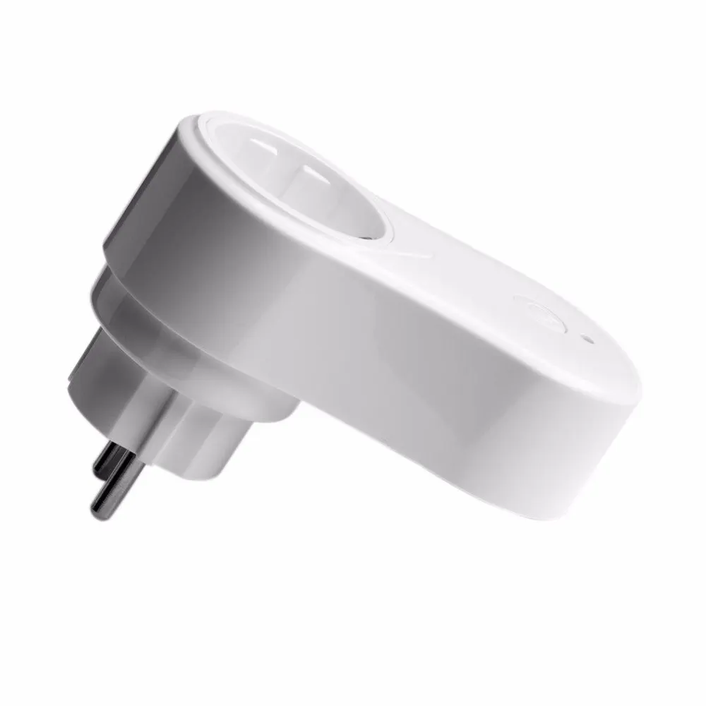 Intelligent Wireless WiFi Timer Socket Home Office Alexa App Remote Control Power Switch AC 100-240V 50/60Hz EU Plug