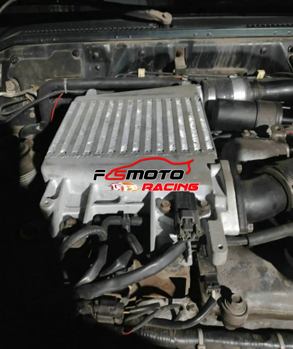 Алюминиевый охладитель обновленный для Nissan Patrol Safari GU Y61 ZD30 3.0L TD Turbo Diesel 1997-2007