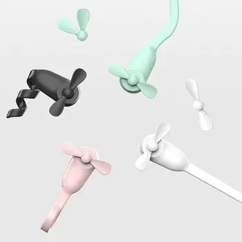 

Portable Handheld Mini Fan Hose Handle USB Charging Small Flexible Multipurpose Summer Cooling Tool for Baby Stroller