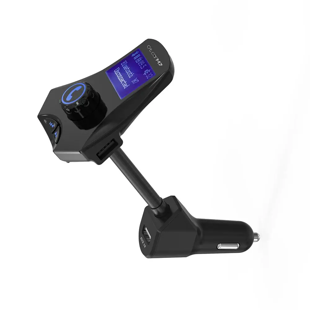 Автомобильный Bluetooth стерео AUX автомобильный комплект динамик Громкая связь музыкальный приемник плеер многоточечный fm-передатчик частота динамик телефон