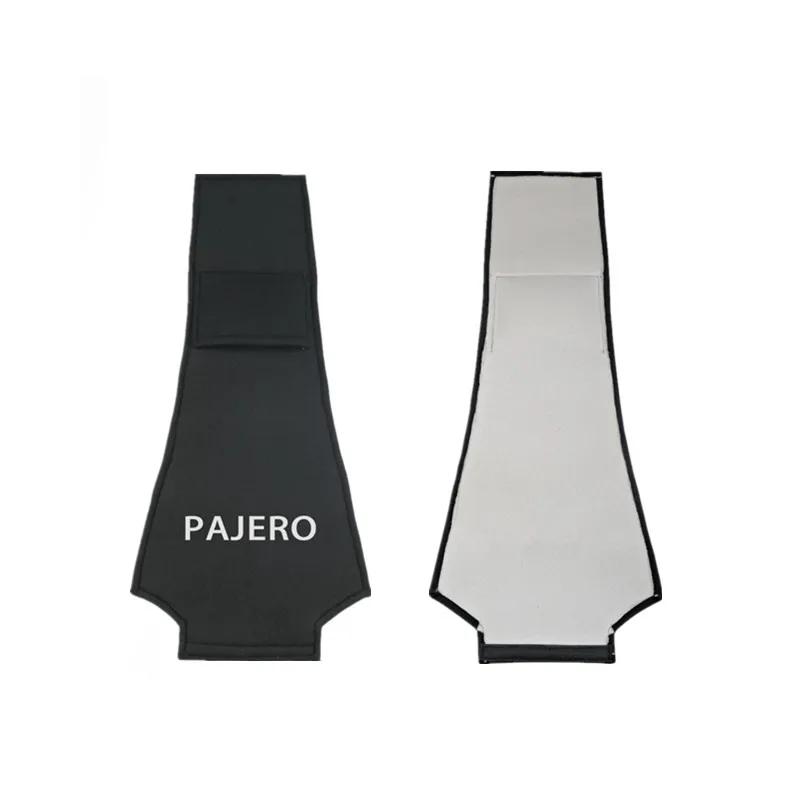 1PCS Car seat headrest cover for Mitsubishi Pajero accessories Car Styling