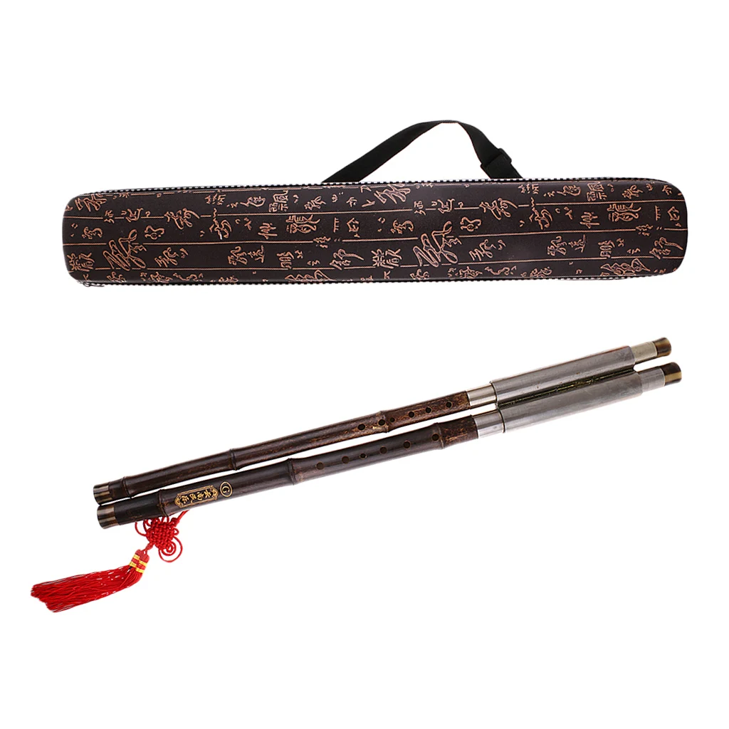 

Double Pipe Bamboo Bawu Flute Traditional Handmade Chinese Musical Woodwind Instrument Key of C G