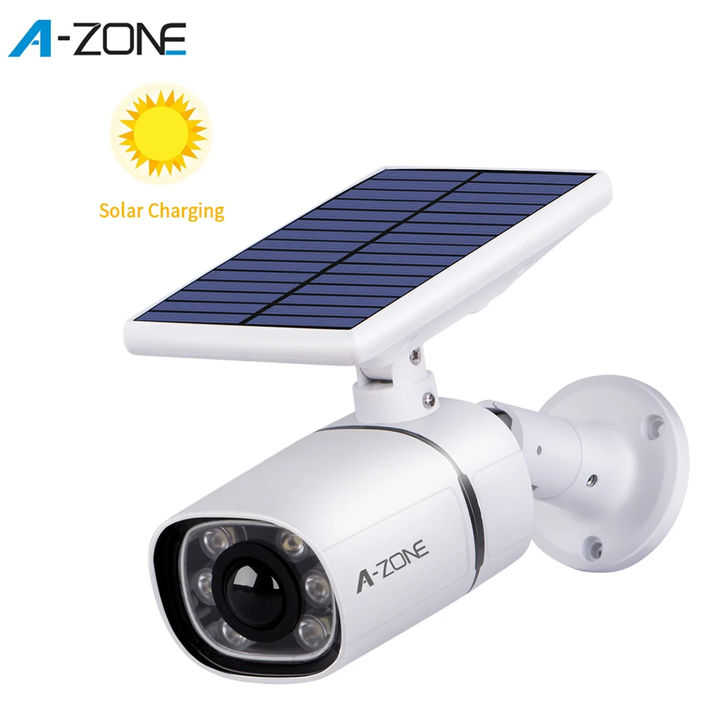 

Wireless Simulated Fake Camera Video Surveillance Outdoor Security Camera Dummy Camera CCTV With Flashing Red Led Light