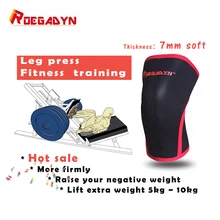 ROEGADYN Высокое качество Мягкий 7 мм неопрен CF колено соединение муфтой поддержка тепловой компрессионная защита обертывание артрит, унисекс