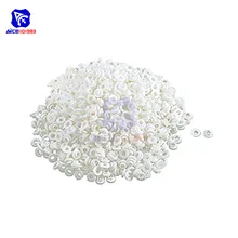 Diymore 100 pçs/lote to-220 to220 220 pastilhas de isolamento círculo m3 transistor almofadas bucha plástico isolamento arruela