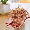 Piececool 3D Metal Puzzle -Bridal Sedan Chair Wedding Series Model Building Kits Jigsaw Toy ,Birthday Gifts for Adults 2