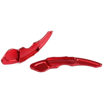 

NEW-1Pair Steering Wheel Shift Paddle Blade Shifter Extension for Lexus Is 13-16 Red