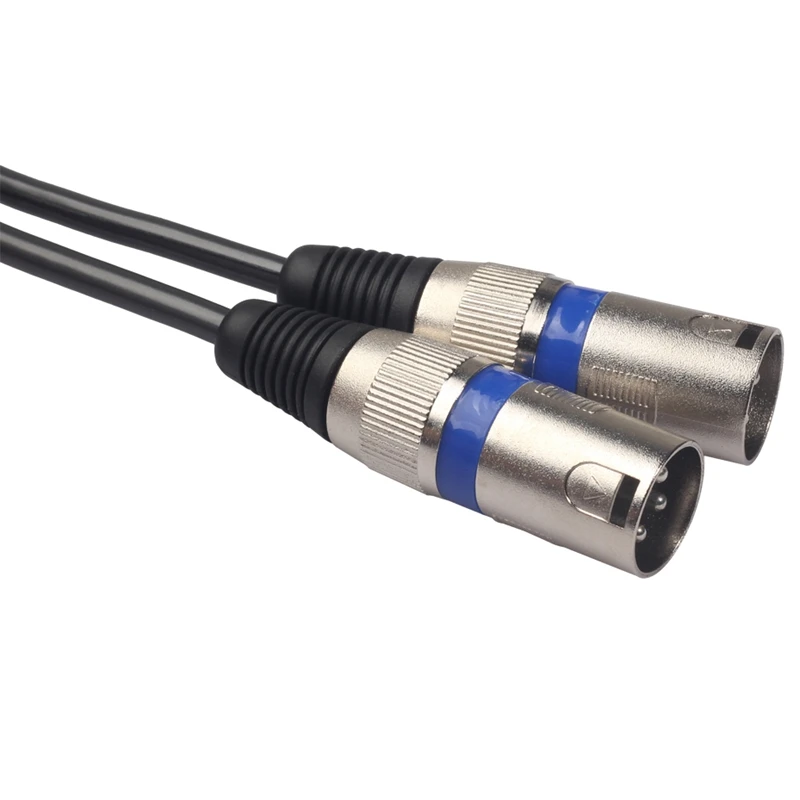 1,5 м двойной Rca папа к Xlr папа кабель 2 Xlr к 2 Rca штекер Адаптер Hifi стерео аудио кабель-удлинитель для Miniphone динамик