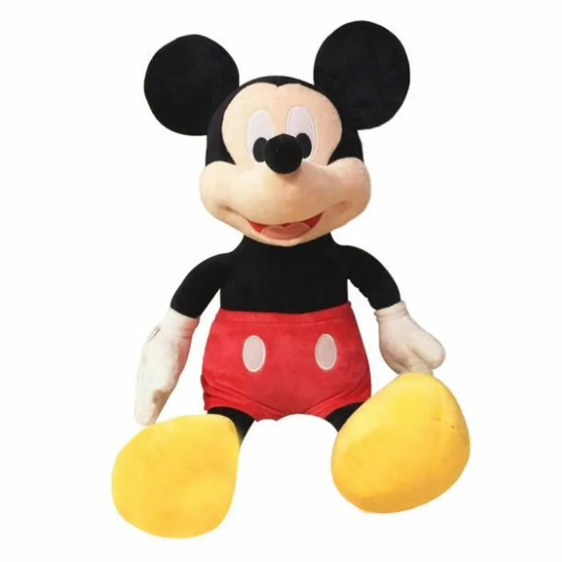 Hot Sale 40-100cm High Quality Stuffed Mickey&Minnie Mouse Plush Toy Dolls Birthday Wedding Gifts For Kids Baby Children - Цвет: Mickey