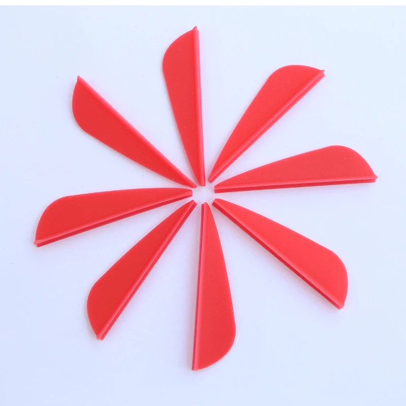 Archery Arrow Feathers Plastic Vans 1.75 inch 50pcs