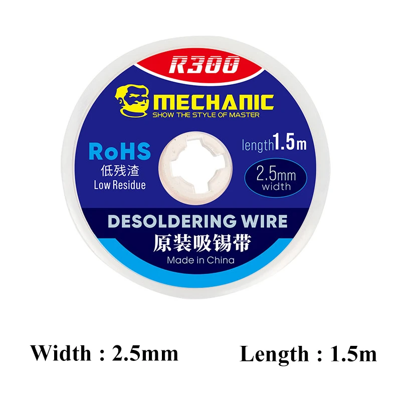 stick welding cast iron 5pcs/lot MECHANIC Desoldering Braid 1.0/1.5/2.0/2.5/3.0/3.5/4.0mm 1.5M Length Welding Solder Remover Wick Wire BGA Repair Tools welding rods for sale