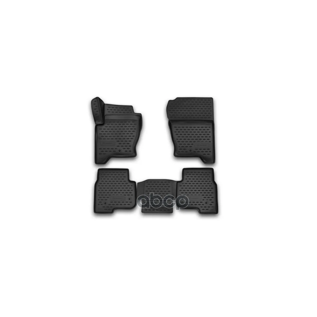 Коврики 3d В Салон Land Rover Discovery 4,-, 4 Шт.(Полиуретан) ELEMENT арт. NLC.3D.28.09.210