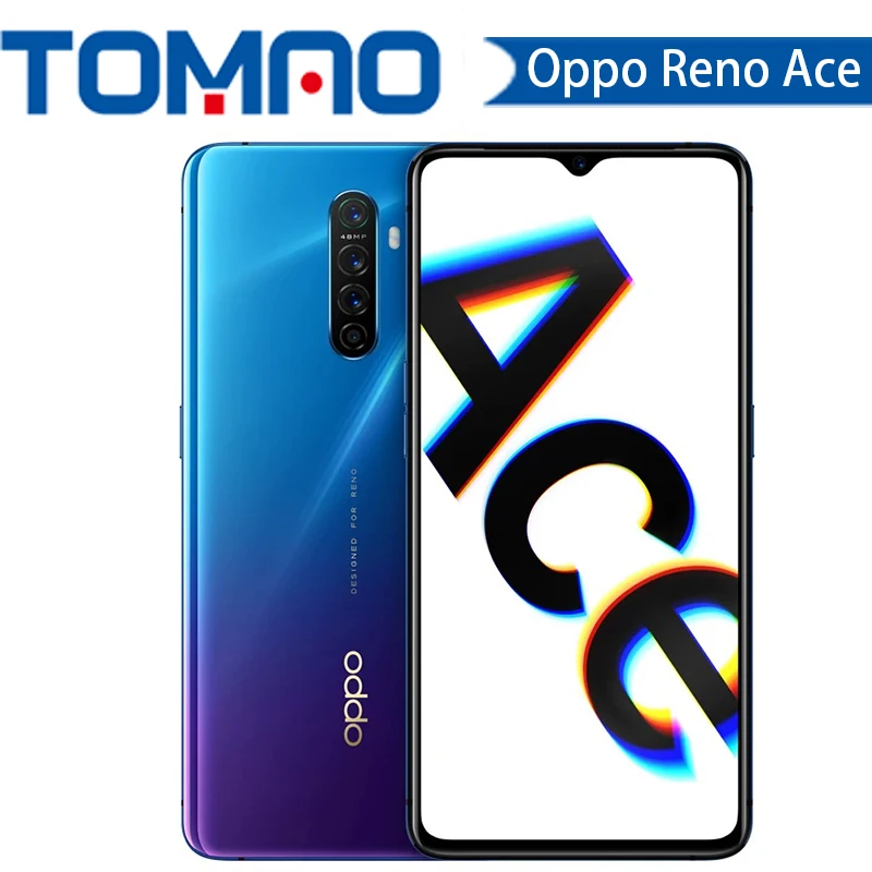 Смартфон OPPO Reno Ace с поддержкой Google Play NFC глобальная прошивка OTG Type C 8 ГБ 128 48 МП 65 Вт