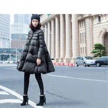 Padded jackets Down cotton  women cloak type  puffer wild warm sustans  jackets for women  2021 high-quality bubble coat