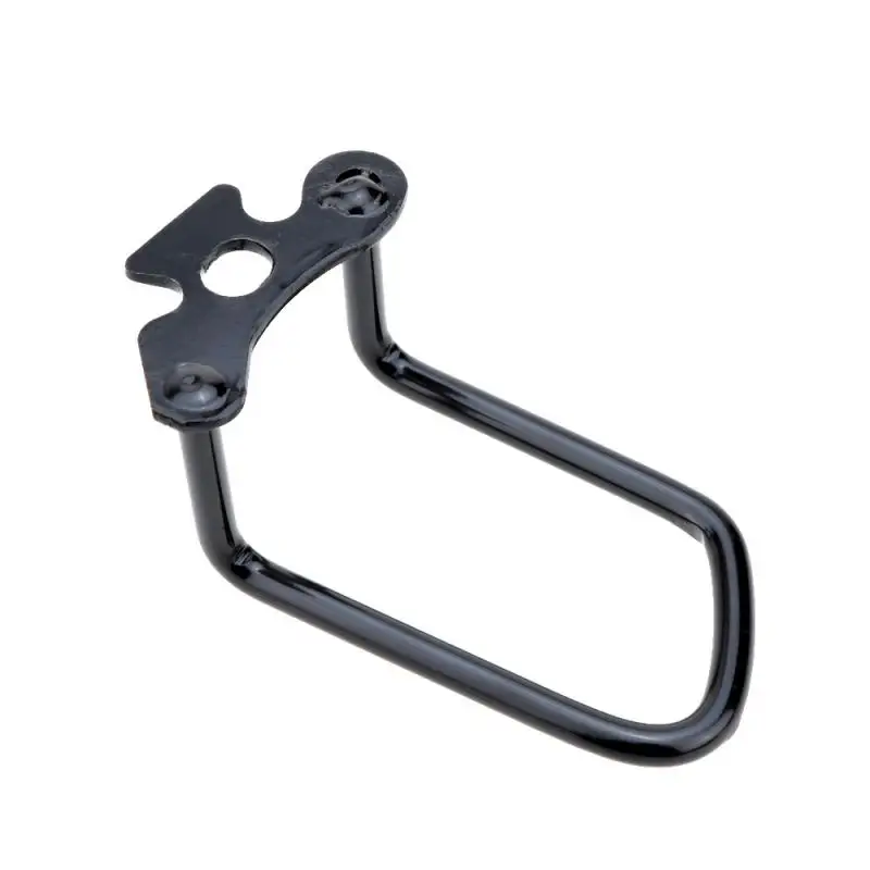 Bicycle Rear Derailleur Hanger Chain Gear Guard Protector Cover Mountain Bike Cycling Transmission Protection Iron Frame 9 - Цвет: Black